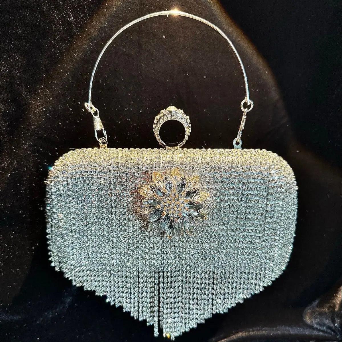 Tassel Evening Clutch Bag Luxury
