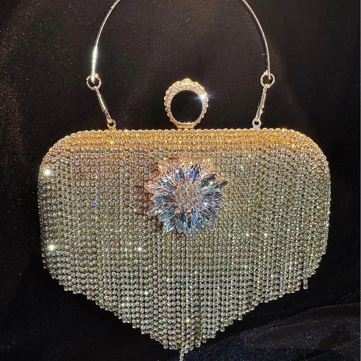 Tassel Evening Clutch Bag Luxury