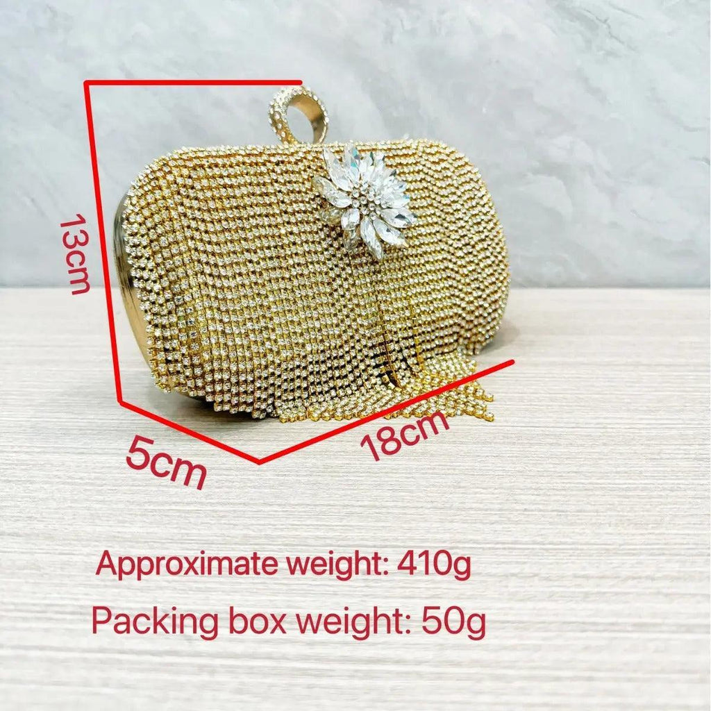 Tassel Evening Clutch Bag Luxury